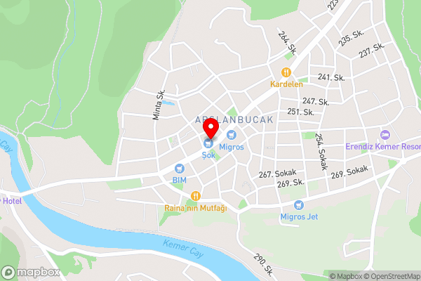 Kemer Sunrise Suit - Hotel Location Map