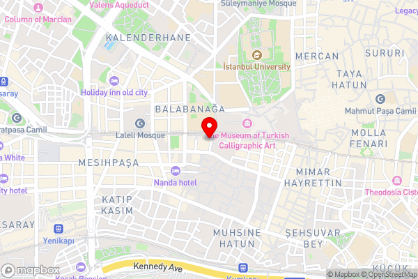 Kent Hotel - Hotel Location Map