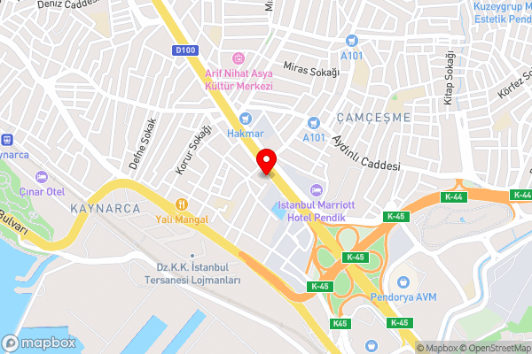 Kervan Hotel - Hotel Location Map