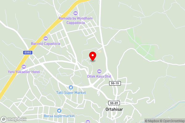 Kesen Cappadocia House - Hotel Location Map