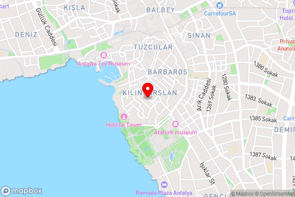 Kesik Apart - Hotel Location Map