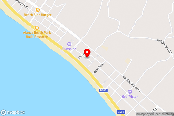 Kestel Apt - Hotel Location Map