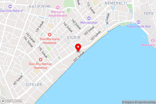 Ketenci Otel - Hotel Location Map