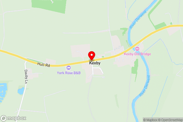 Kexby House Country Family Retreat - Hotel Location Map