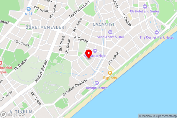 KHAN's B&B HOTEL - Hotel Location Map