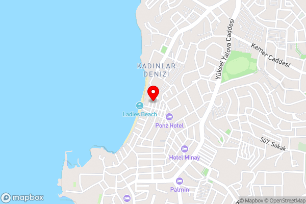 Kibar Apart Pansiyon - Hotel Location Map
