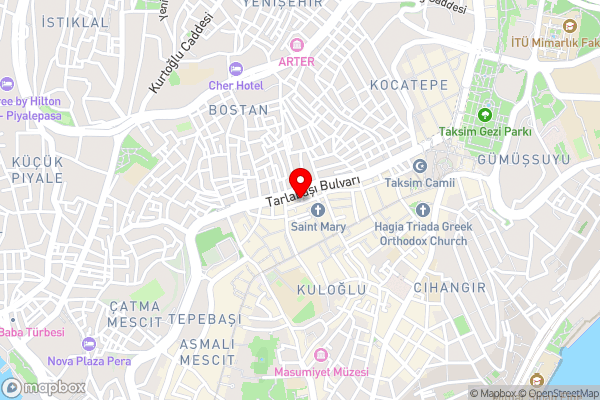 Kilit no 1 - Hotel Location Map