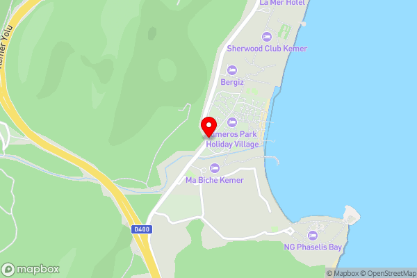 Kimeros Park Holiday Village - Ultra All Inc. Kids Concept - Hotel Location Map