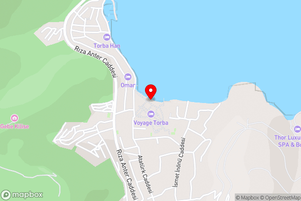 King Tekne - Hotel Location Map