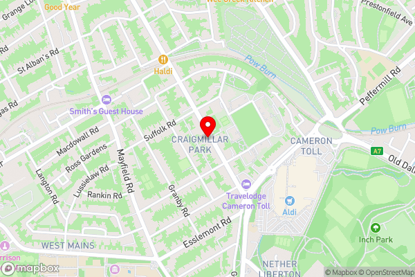 Kingsley Guest House - Hotel Location Map