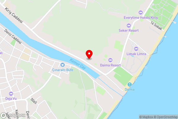 Kiriş Garden Apart - Hotel Location Map