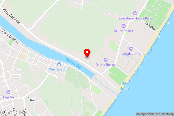 Kiriş Garden Hotel - Hotel Location Map