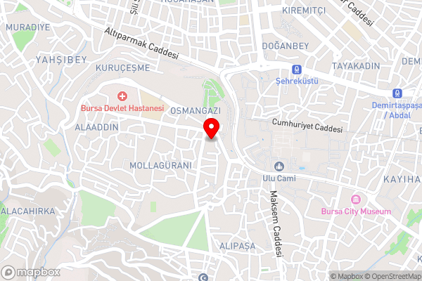 Kitapevi Hotel - Hotel Location Map