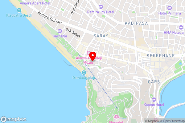 Kleopatra Atlas Hotel - Adults Only - Hotel Location Map