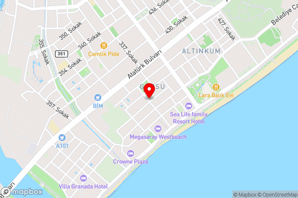 KOLİBRY Sv HOTEL - Hotel Location Map