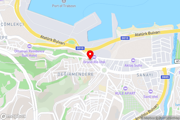 KONAK PARK HOTEL - Hotel Location Map