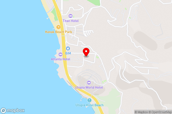 Konak Resort Apartment A 31 - Hotel Location Map