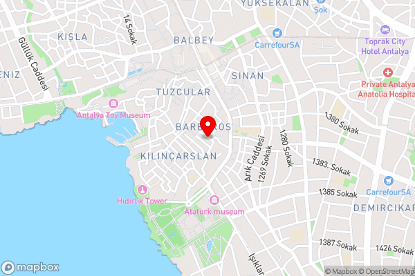 Kont Pension - Hotel Location Map