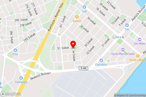 Konyaaltı - Liman - Antalya - Lüks ve Huzurlu Sitede Güzel Bir Daire - Hotel Location Map