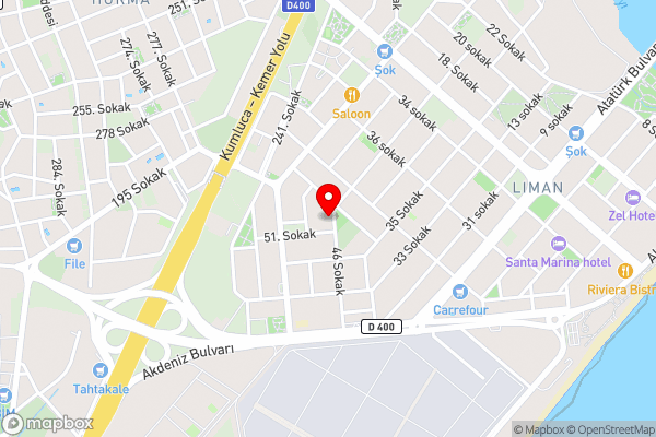 Konyaaltı tatil evleri & konaklama Türkiye - Antalya - Hotel Location Map