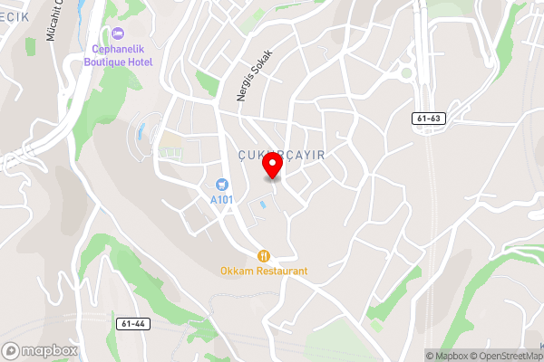 Korkmaz Apart - Hotel Location Map