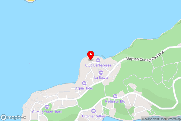 Korsanada Hotel - Hotel Location Map