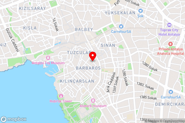 Kosa boutique hotel - Hotel Location Map