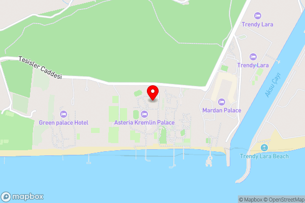 Kremlin Palace - Hotel Location Map