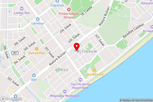 Kuk apartment - Hotel Location Map