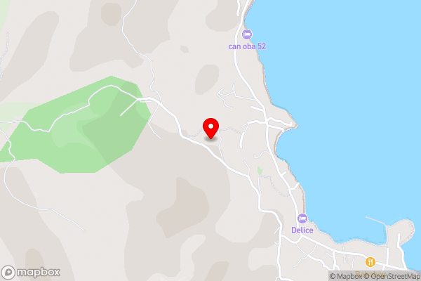 kule , değirmen deniz manzaralı taş villa - Hotel Location Map