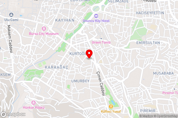 Kule Hotel - Hotel Location Map