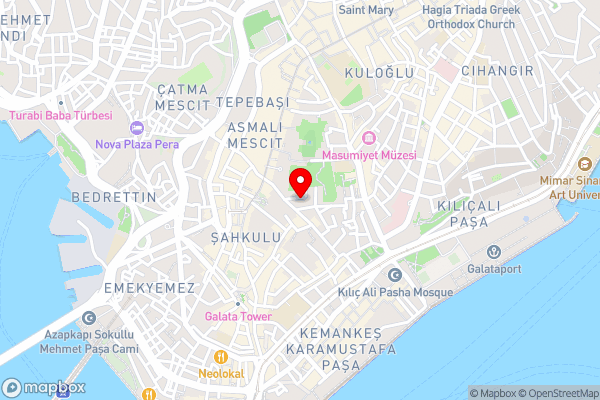 Kumbaracı Apartments & Suites - Hotel Location Map
