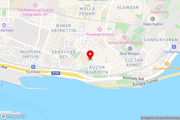 Kumru Hotel - Hotel Location Map