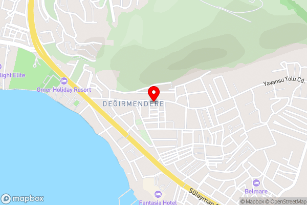 Kuşadası lüx villa - Hotel Location Map