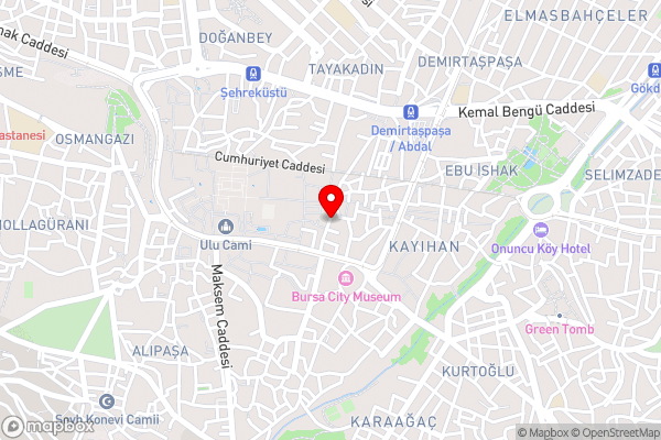 Kutlucan Oldtown - Hotel Location Map