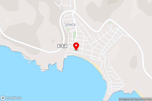 Kuyumcular Beach Yoncakoy - Hotel Location Map