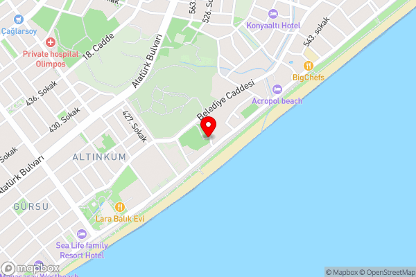 La Cactus Butik Otel - Hotel Location Map