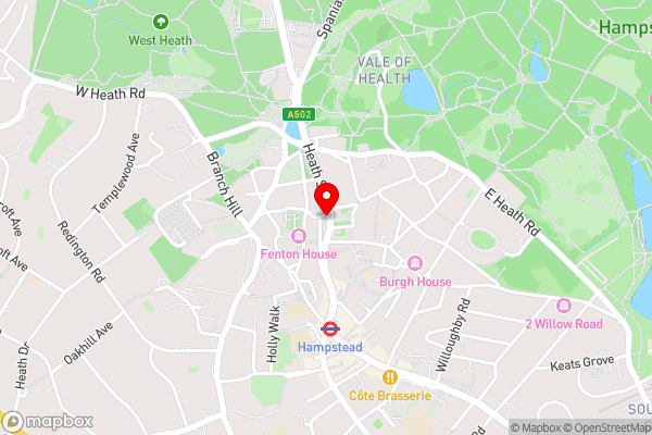 La Gaffe - Restaurant with Rooms - Hotel Location Map