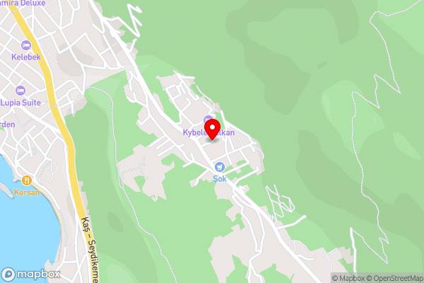 La Mer Comfort - Hotel Location Map