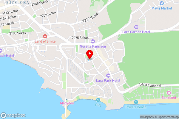 La Rezidans Hotel - Hotel Location Map