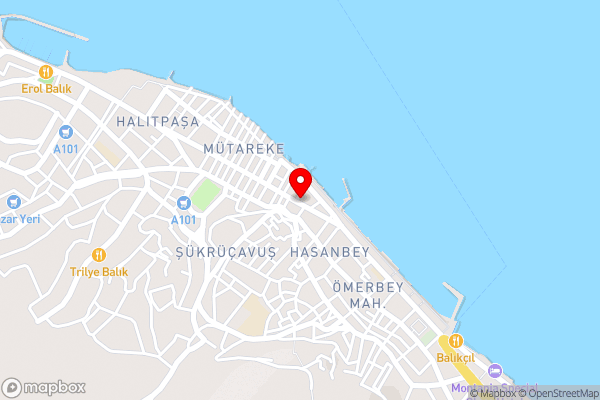 Lafontaine Konak Otel - Hotel Location Map