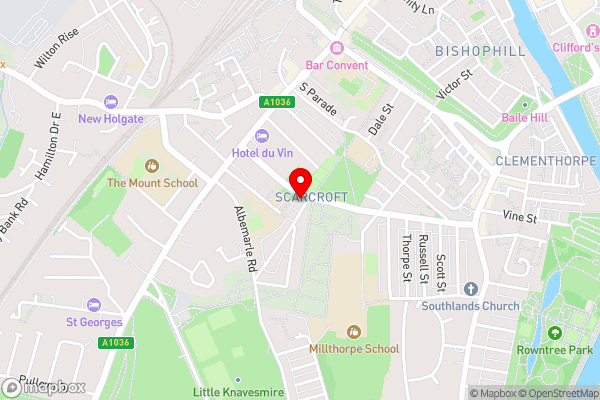 Langton Court Apartment - Hotel Location Map