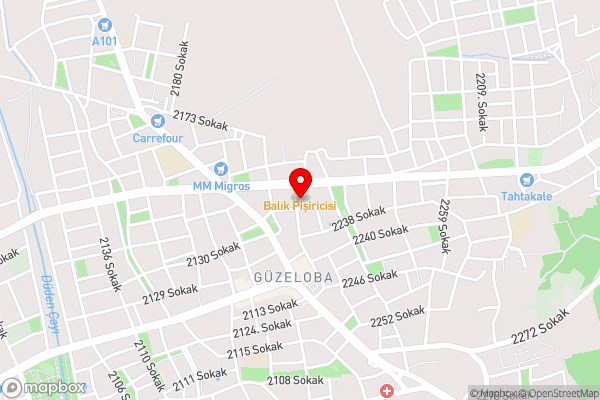 Lara Orkide Homes - Hotel Location Map