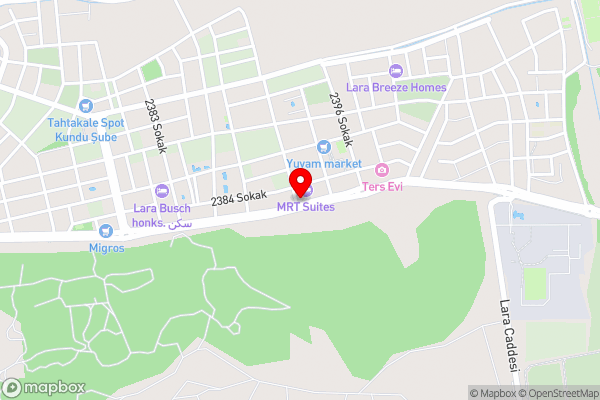 Lara Smart Aparts - Hotel Location Map