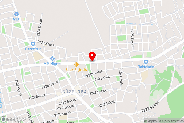 Lara Street Hotel - Hotel Location Map