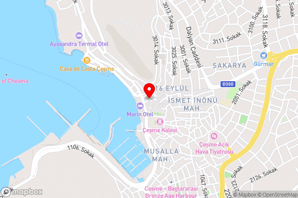 Lavender Otel - Hotel Location Map