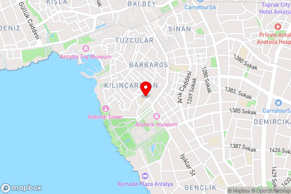 Lavin Suites Hotel - Hotel Location Map