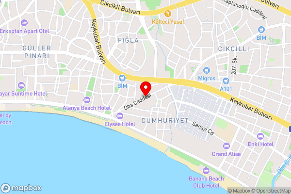 Lavinia Apart & Hotel - Hotel Location Map
