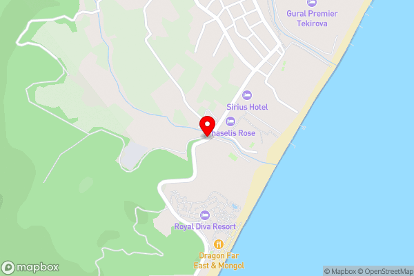 Le Marden Hotel Spa - Hotel Location Map