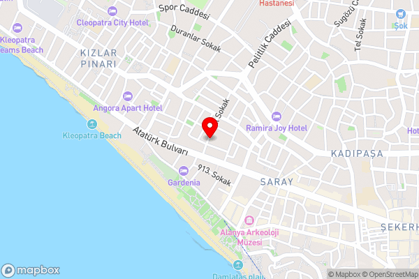 Le Moral Apart Hotel - Hotel Location Map